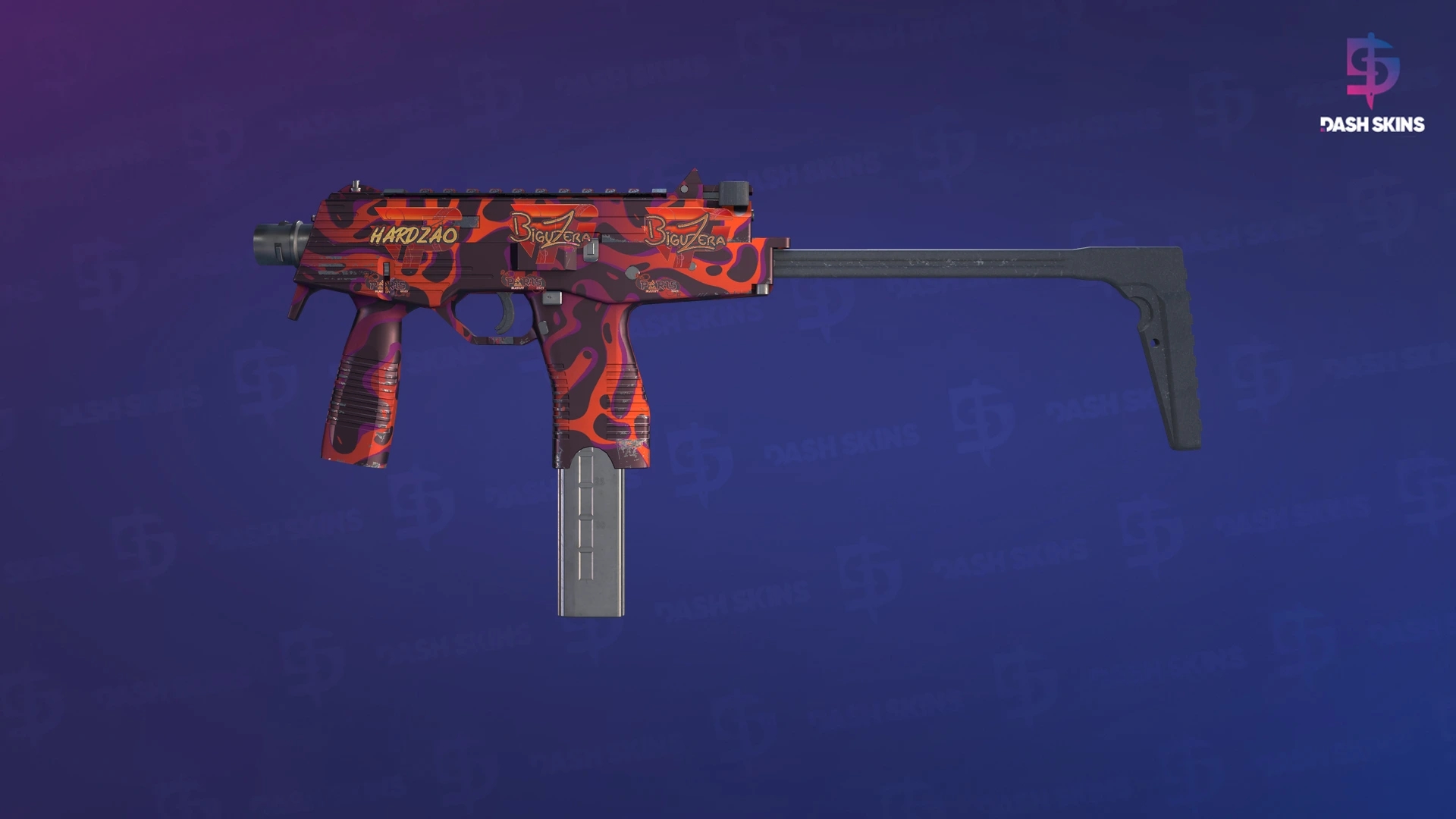 MP9 | Ruby Poison Dart (Factory New) Screenshot Playside