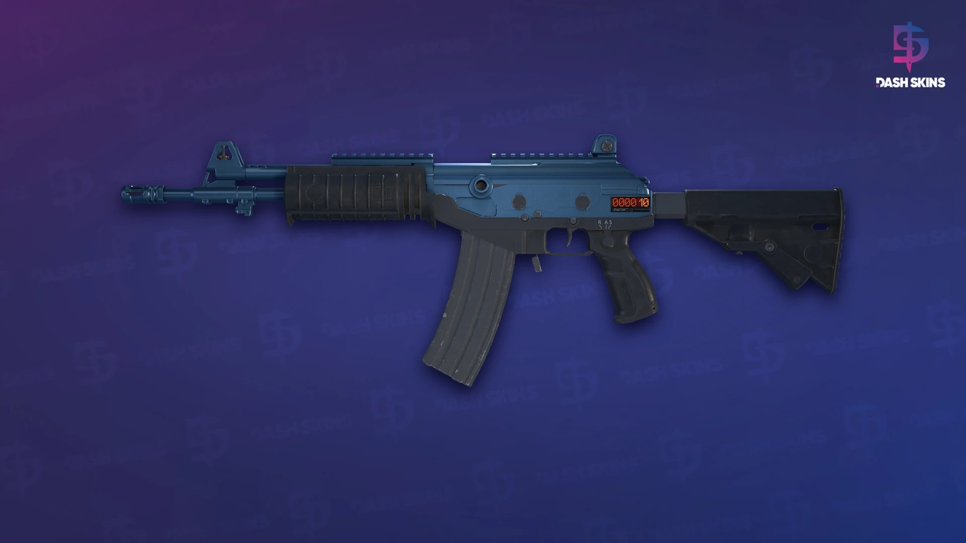 StatTrak™ Galil AR | Blue Titanium (Factory New) Screenshot Playside