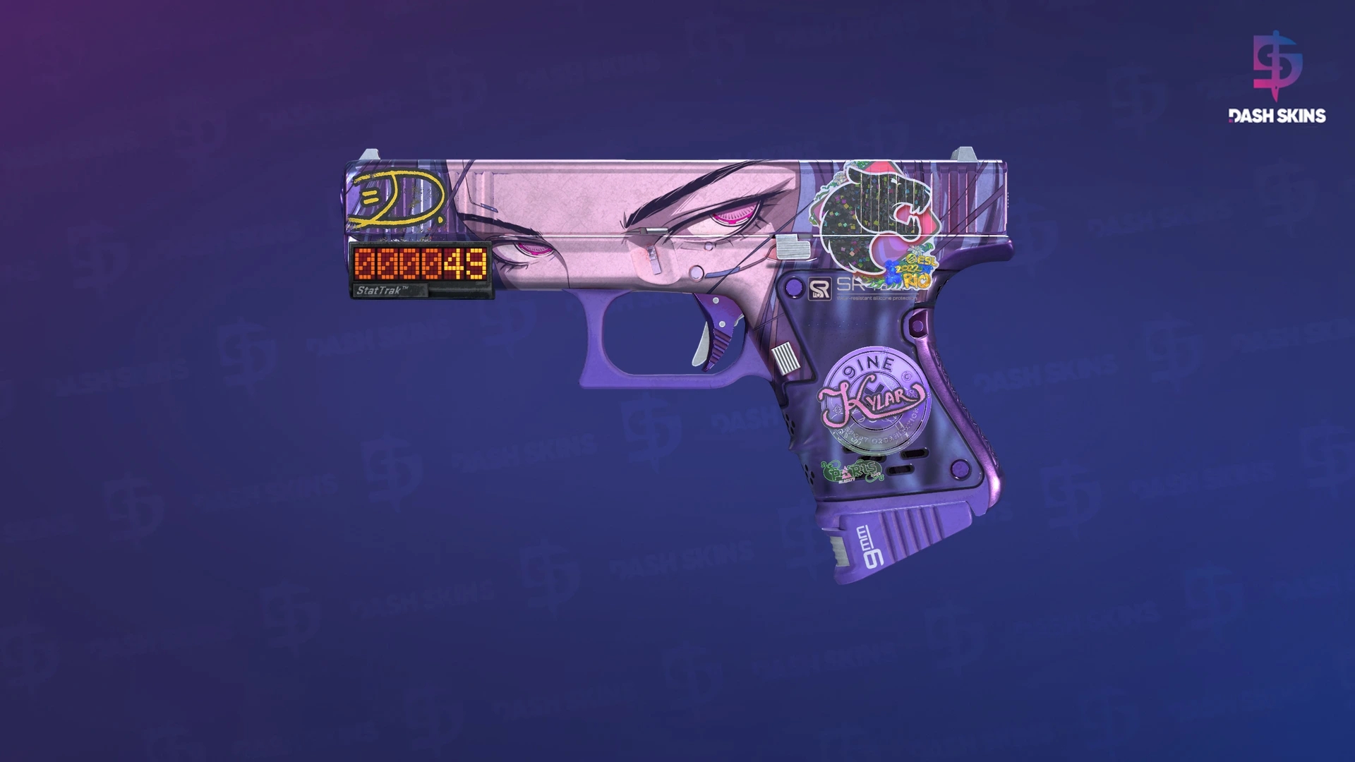 StatTrak™ Glock-18 | Shinobu (Field-Tested) Screenshot Playside