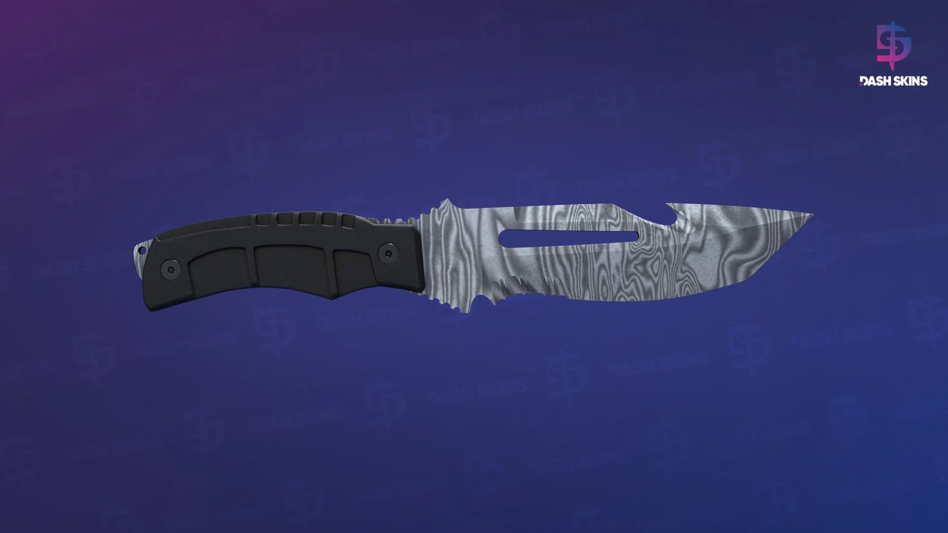 ★ Survival Knife | Damascus Steel (Field-Tested) Screenshot Playside