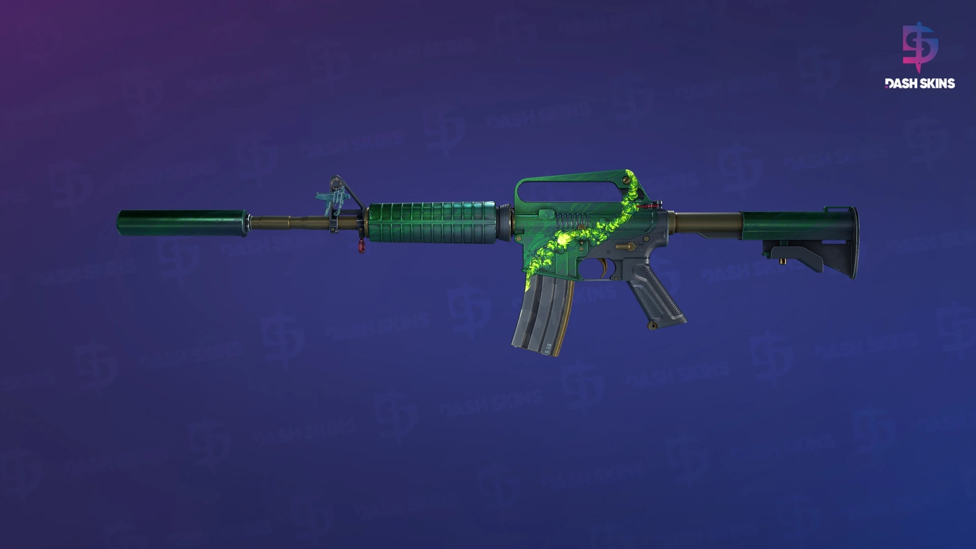 M4A1-S | Electrum (Minimal Wear) Screenshot Playside