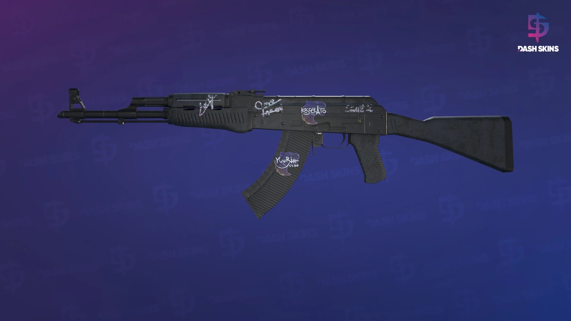 AK-47 | Slate (Battle-Scarred) Screenshot Playside