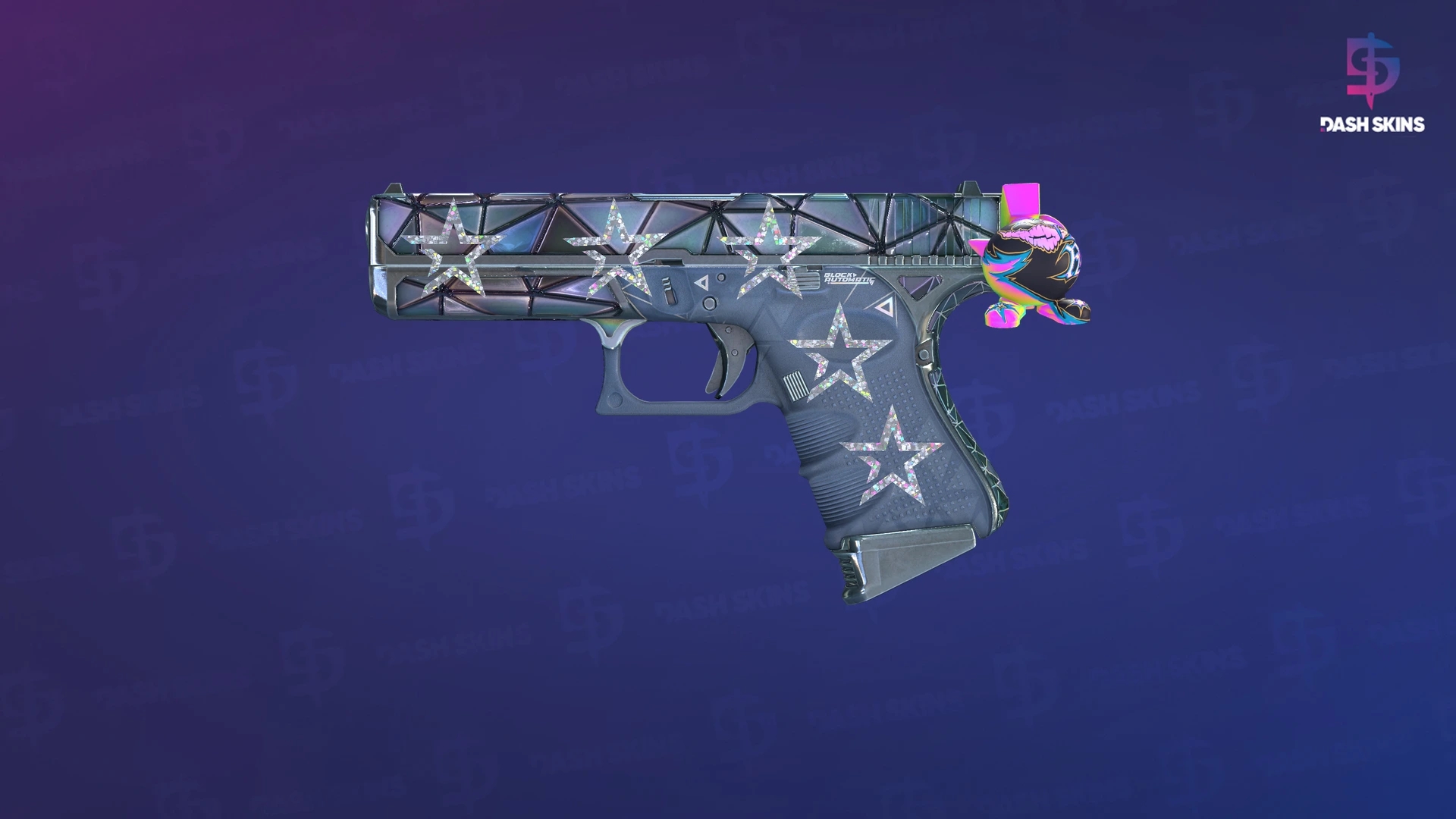 Glock-18 | Mirror Mosaic (Minimal Wear) Screenshot Playside