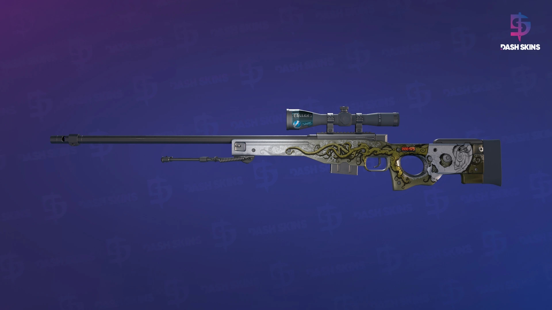 StatTrak™ AWP | Worm God (Factory New) Screenshot Playside