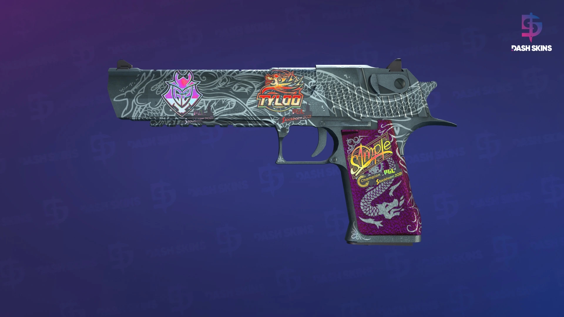Desert Eagle | Kumicho Dragon (Field-Tested) Screenshot Playside
