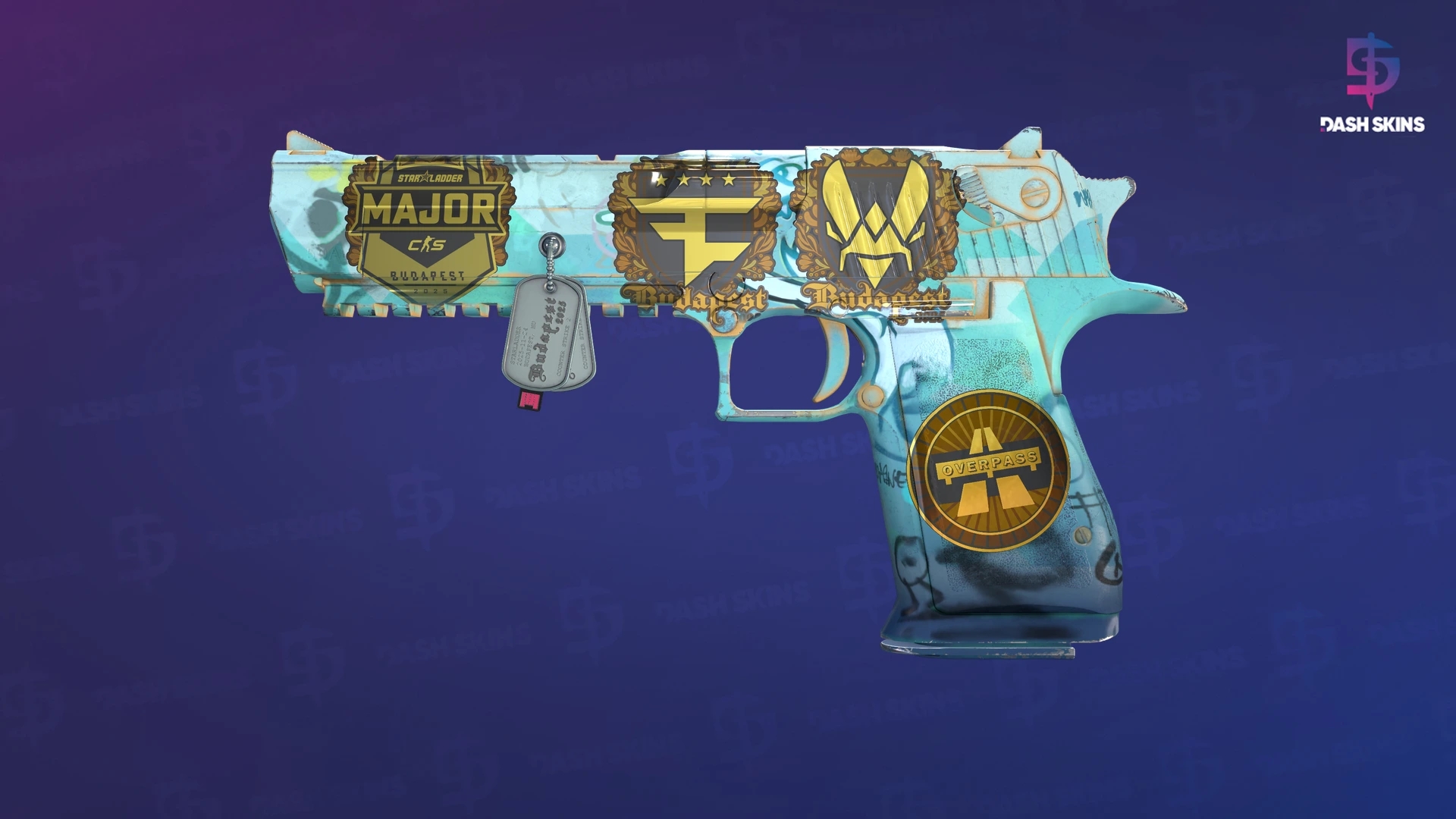 Souvenir Desert Eagle | Tilted (Minimal Wear) Screenshot Playside