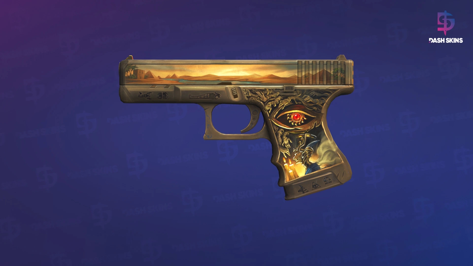 Souvenir Glock-18 | Ramese's Reach (Factory New) Screenshot Playside