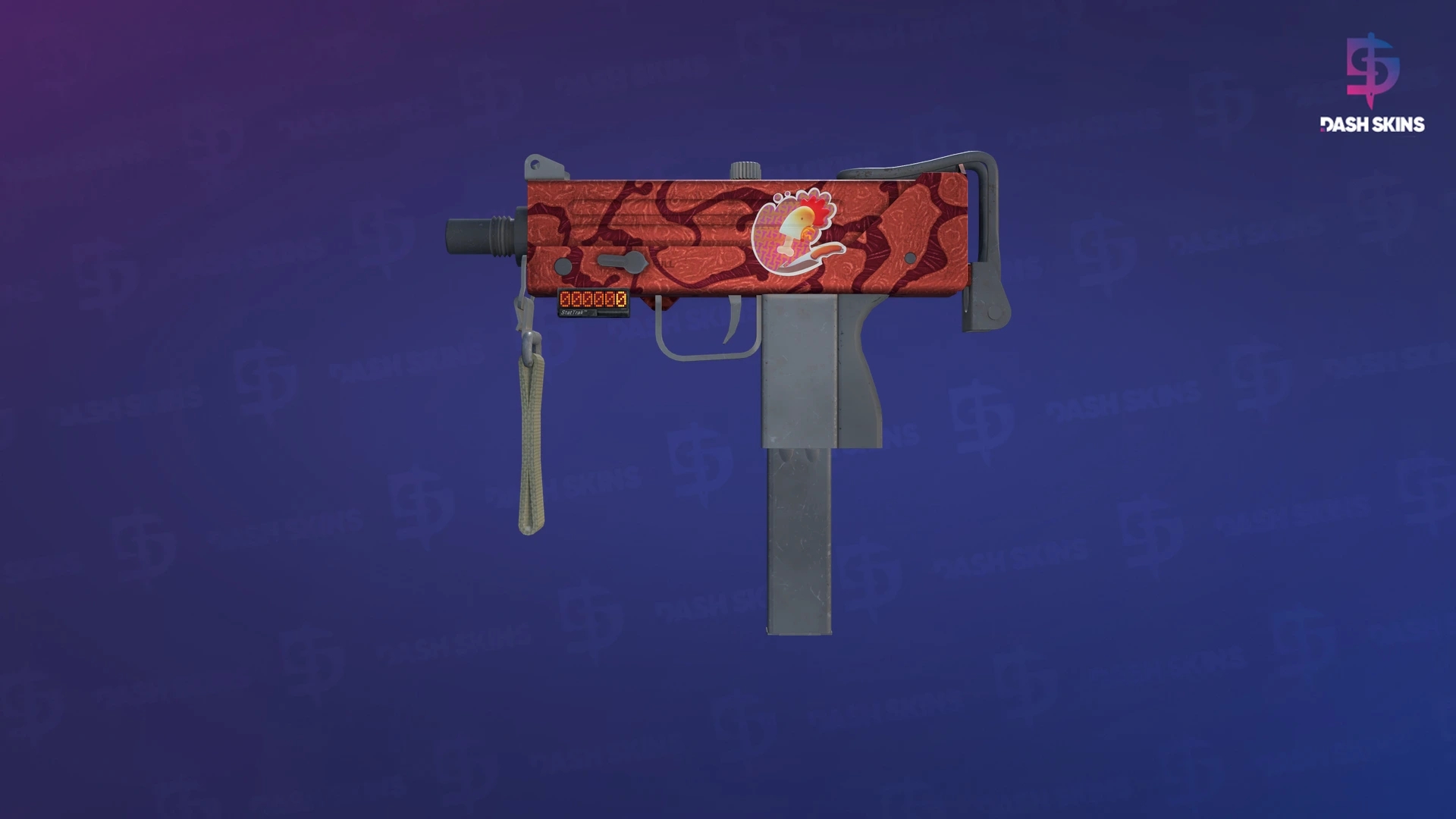 StatTrak™ MAC-10 | Carnivore (Well-Worn) Screenshot Playside