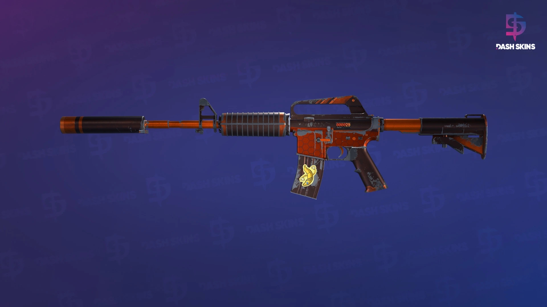 StatTrak™ M4A1-S | Atomic Alloy (Well-Worn) Screenshot Playside