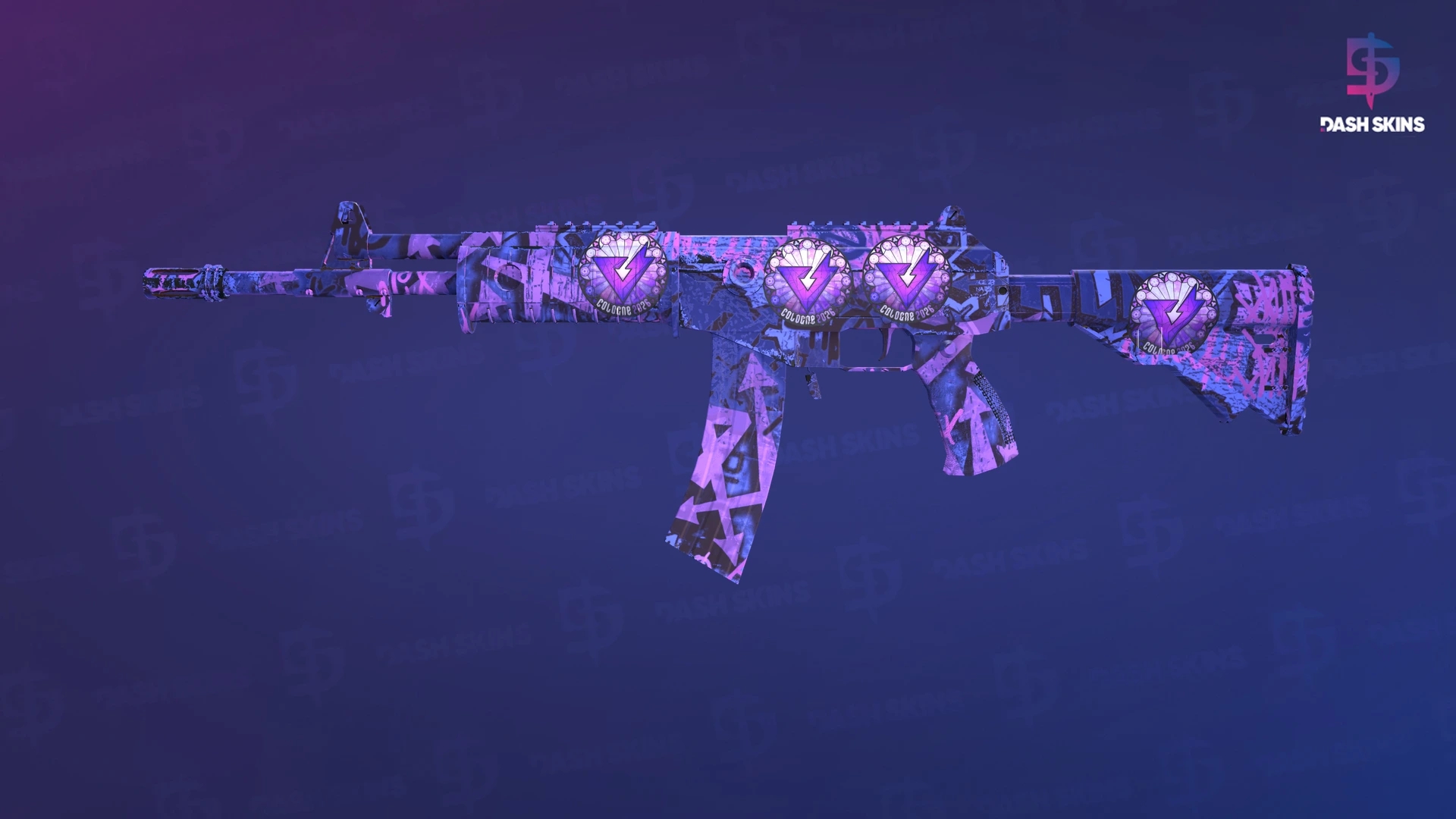 Galil AR | Phoenix Blacklight (Factory New) Screenshot Playside