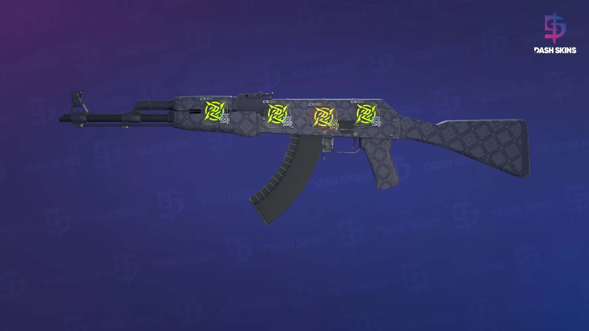 AK-47 | Baroque Purple (Minimal Wear) Screenshot Playside