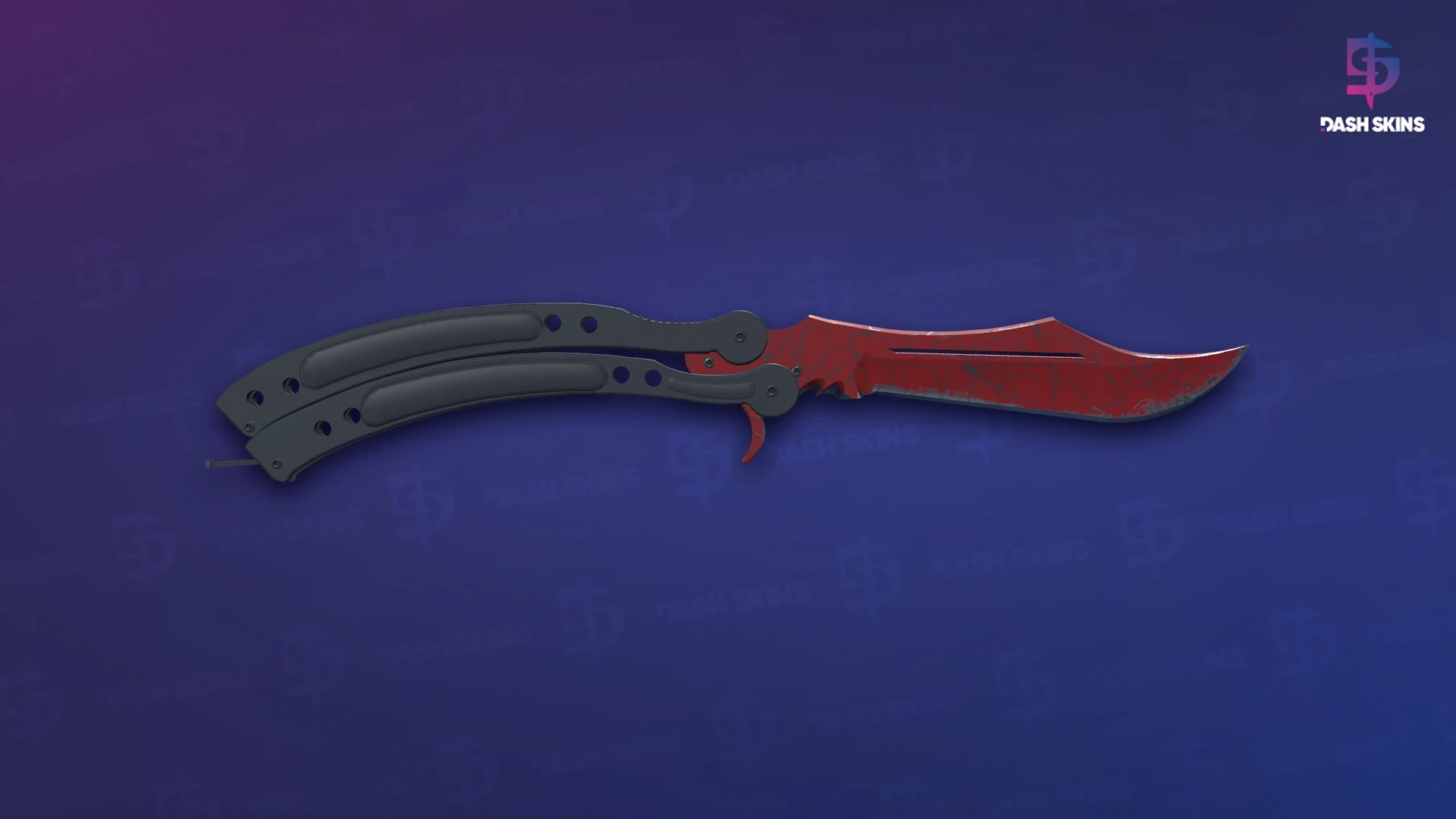 ★ Butterfly Knife | Crimson Web (Field-Tested) Screenshot Playside