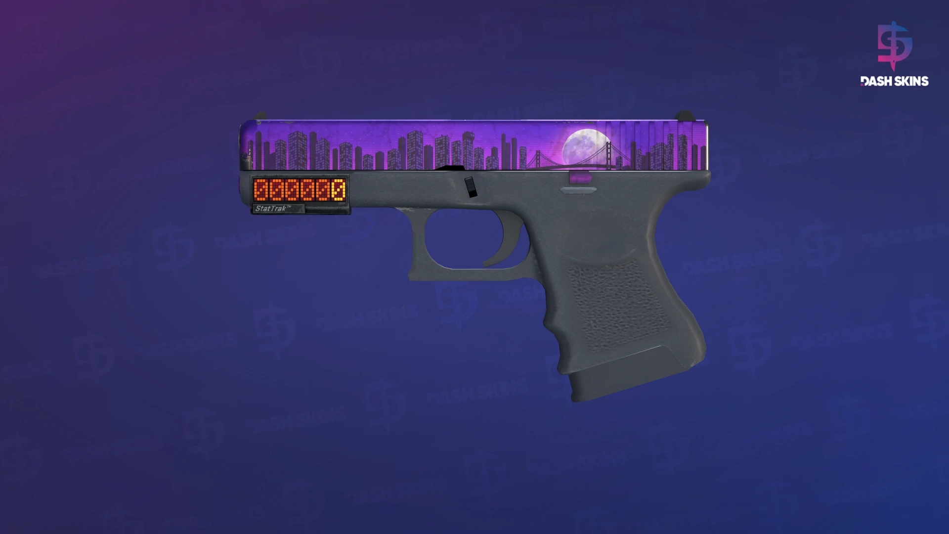 StatTrak™ Glock-18 | Moonrise (Field-Tested) Screenshot Playside