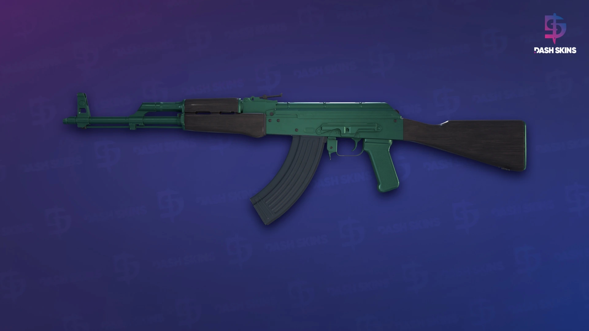 AK-47 | Wintergreen (Factory New) Screenshot Playside