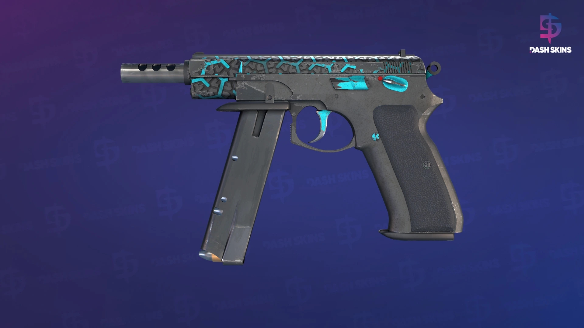 CZ75-Auto | Polymer (Battle-Scarred) Screenshot Playside