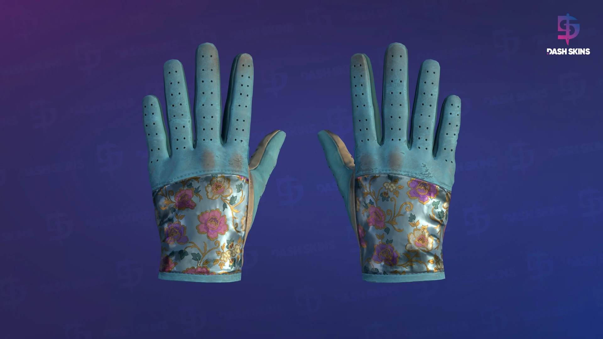 ★ Driver Gloves | Brocade Flowers (Field-Tested) Screenshot Playside