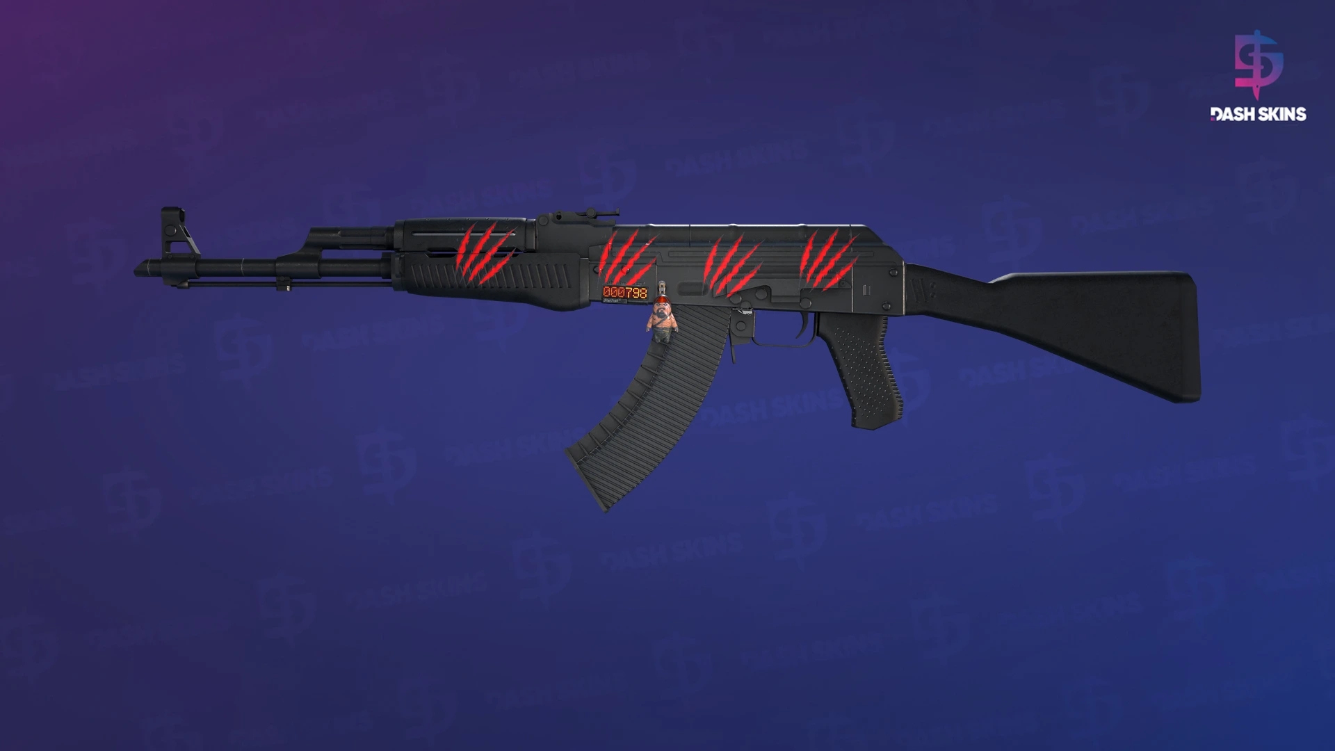StatTrak™ AK-47 | Slate (Well-Worn) Screenshot Playside