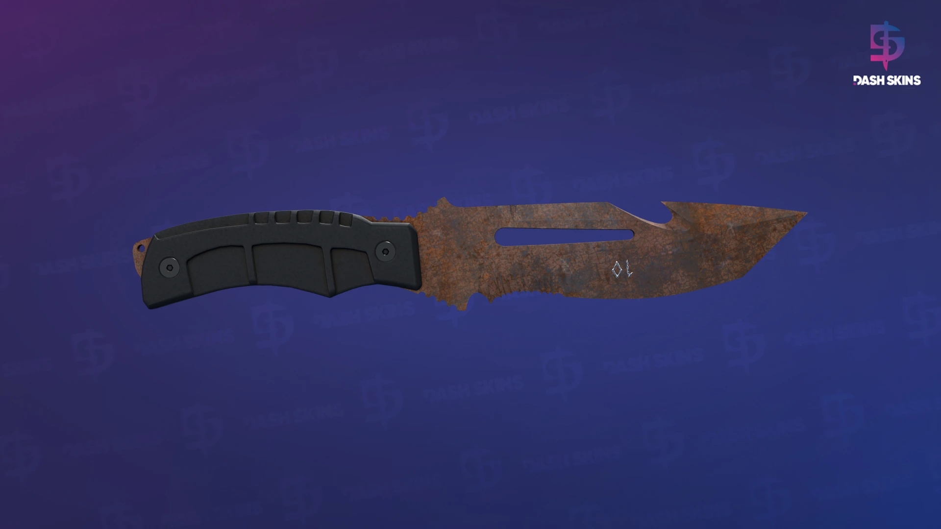 ★ StatTrak™ Survival Knife | Rust Coat (Battle-Scarred) Screenshot Playside