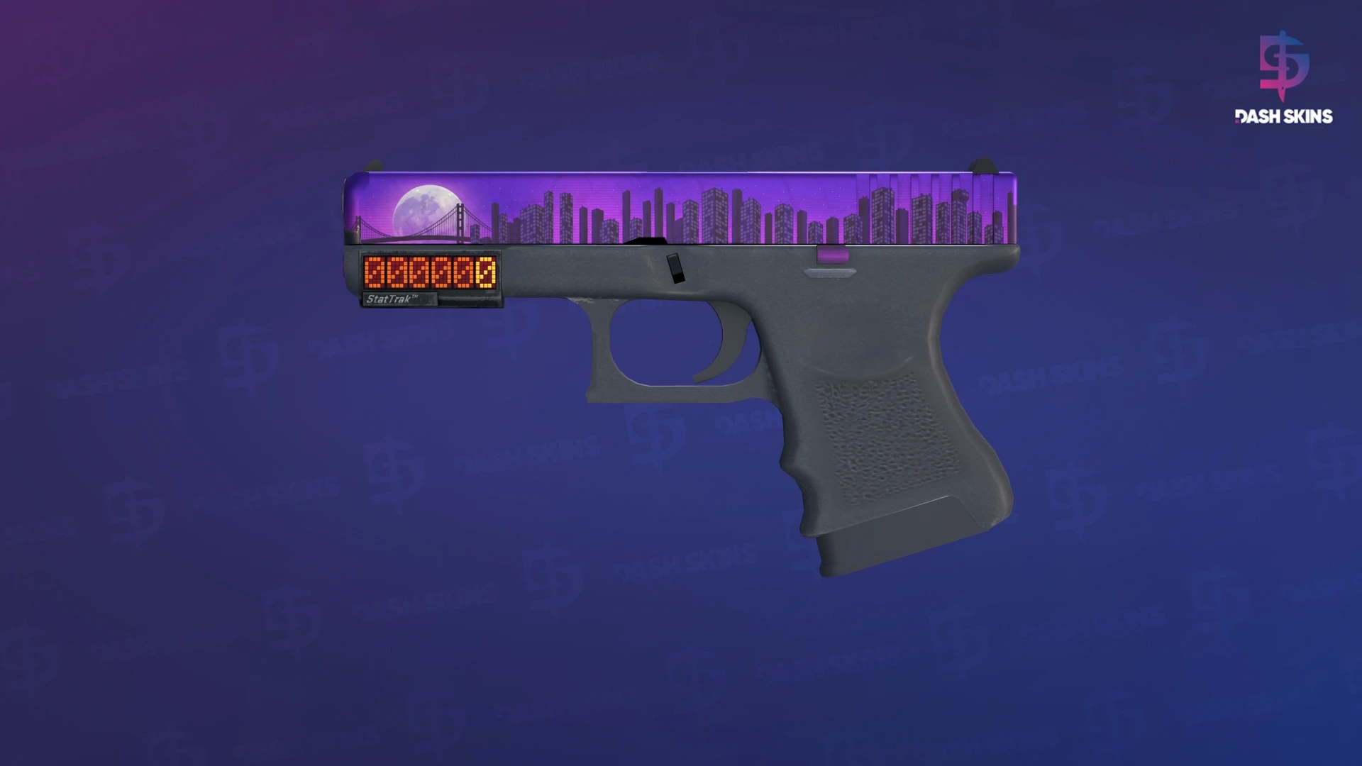 StatTrak™ Glock-18 | Moonrise (Factory New) Screenshot Playside