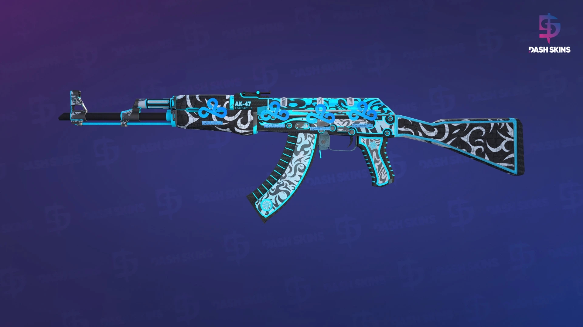 AK-47 | Frontside Misty (Field-Tested) Screenshot Playside