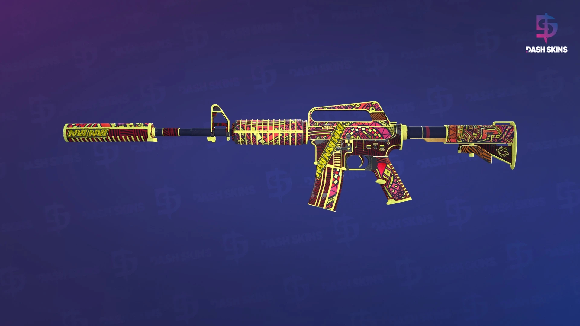 M4A1-S | Chantico's Fire (Well-Worn) Screenshot Playside