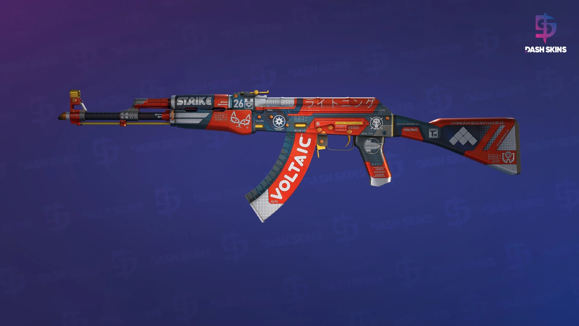 AK-47 | Bloodsport (Factory New) Screenshot Playside