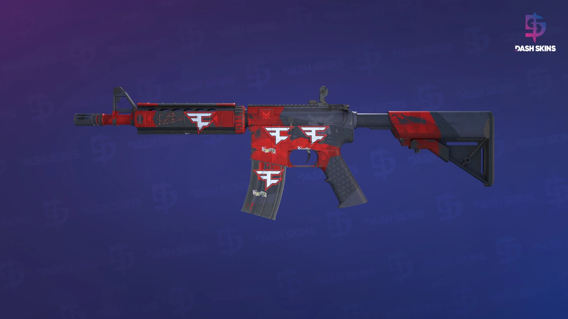 M4A4 | Evil Daimyo (Field-Tested) Screenshot Playside
