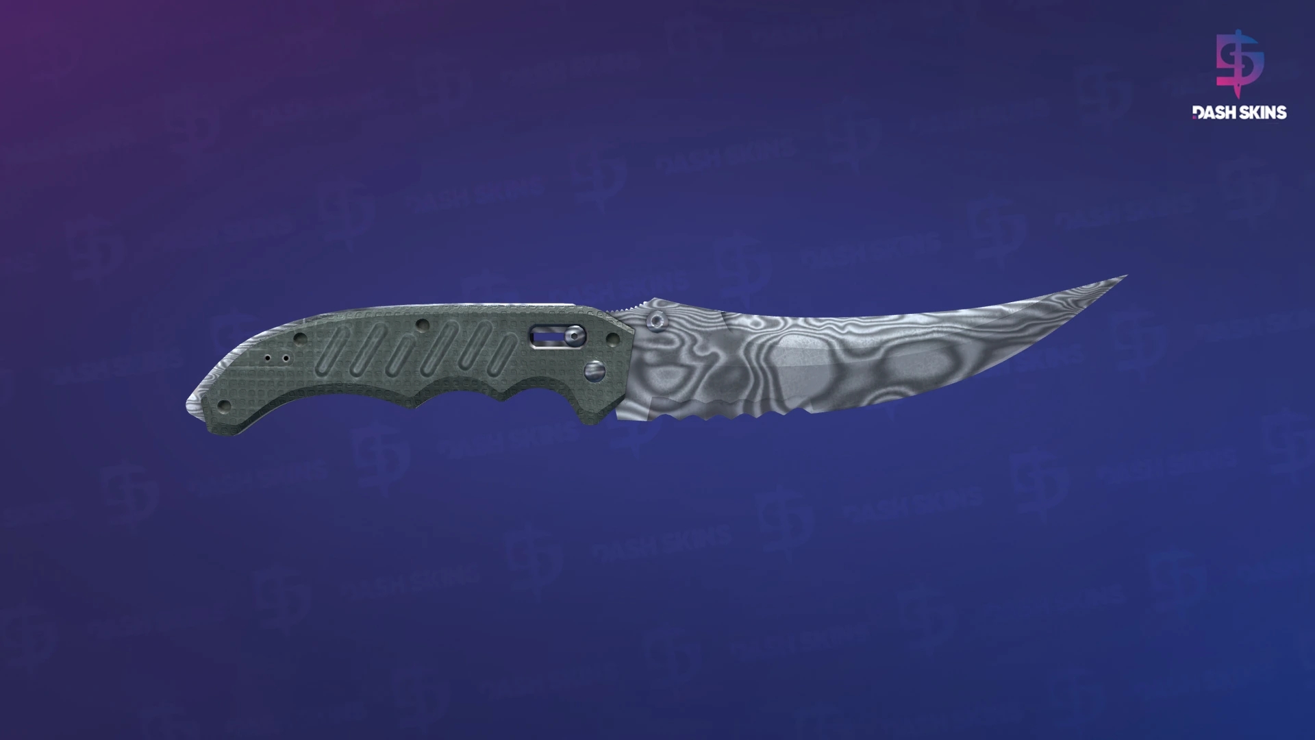 ★ Flip Knife | Damascus Steel (Field-Tested) Screenshot Playside