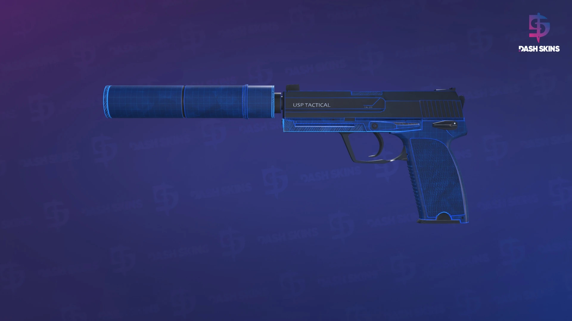 USP-S | Blueprint (Minimal Wear) Screenshot Playside