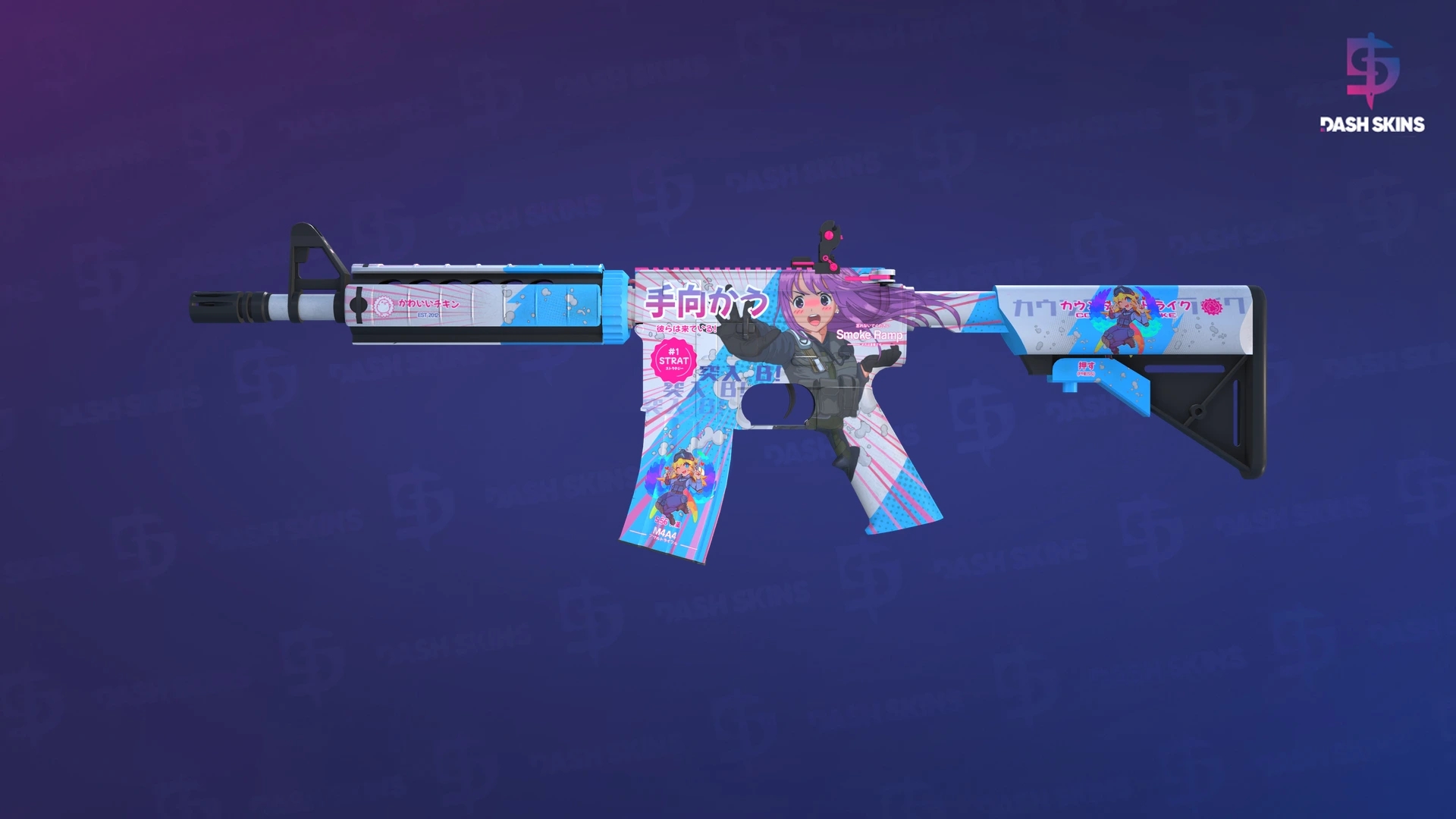 M4A4 | Temukau (Factory New) Screenshot Playside