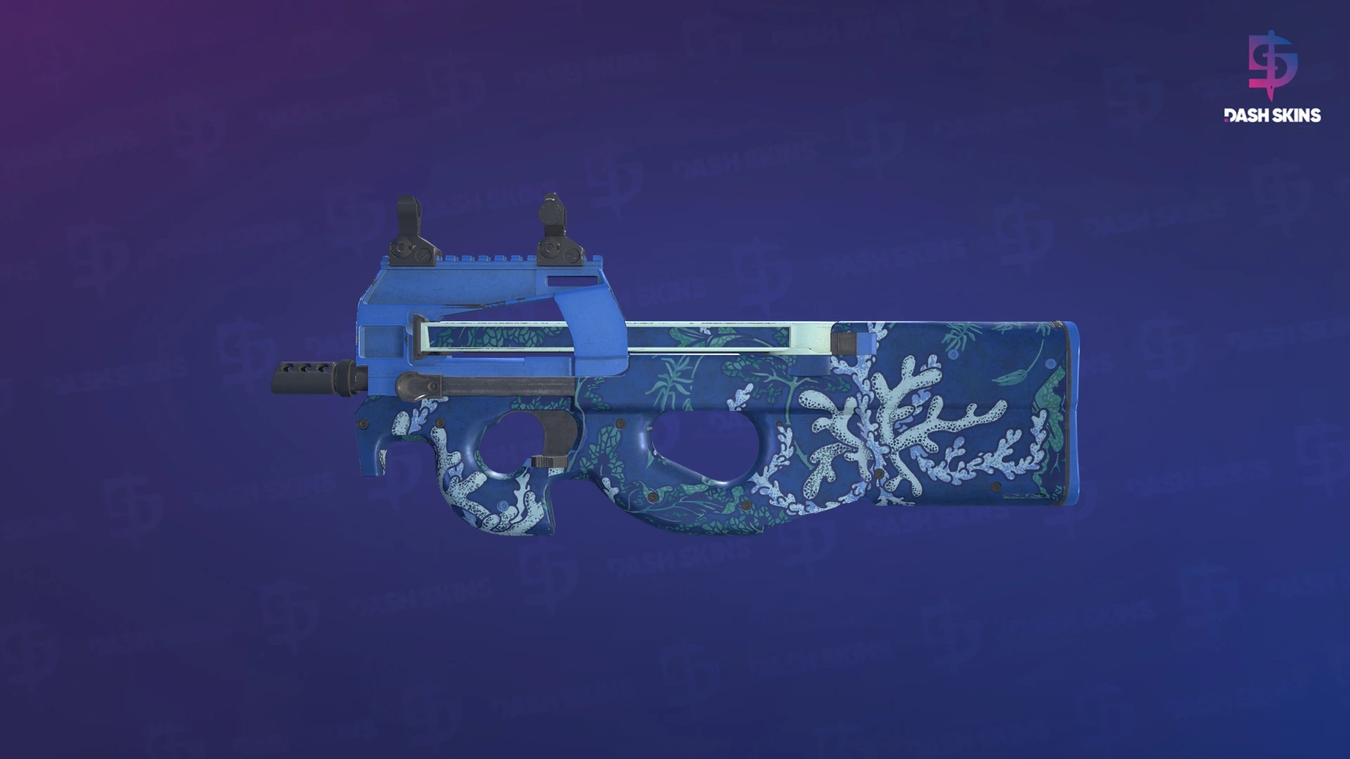 P90 | Reef Grief (Minimal Wear) Screenshot Playside