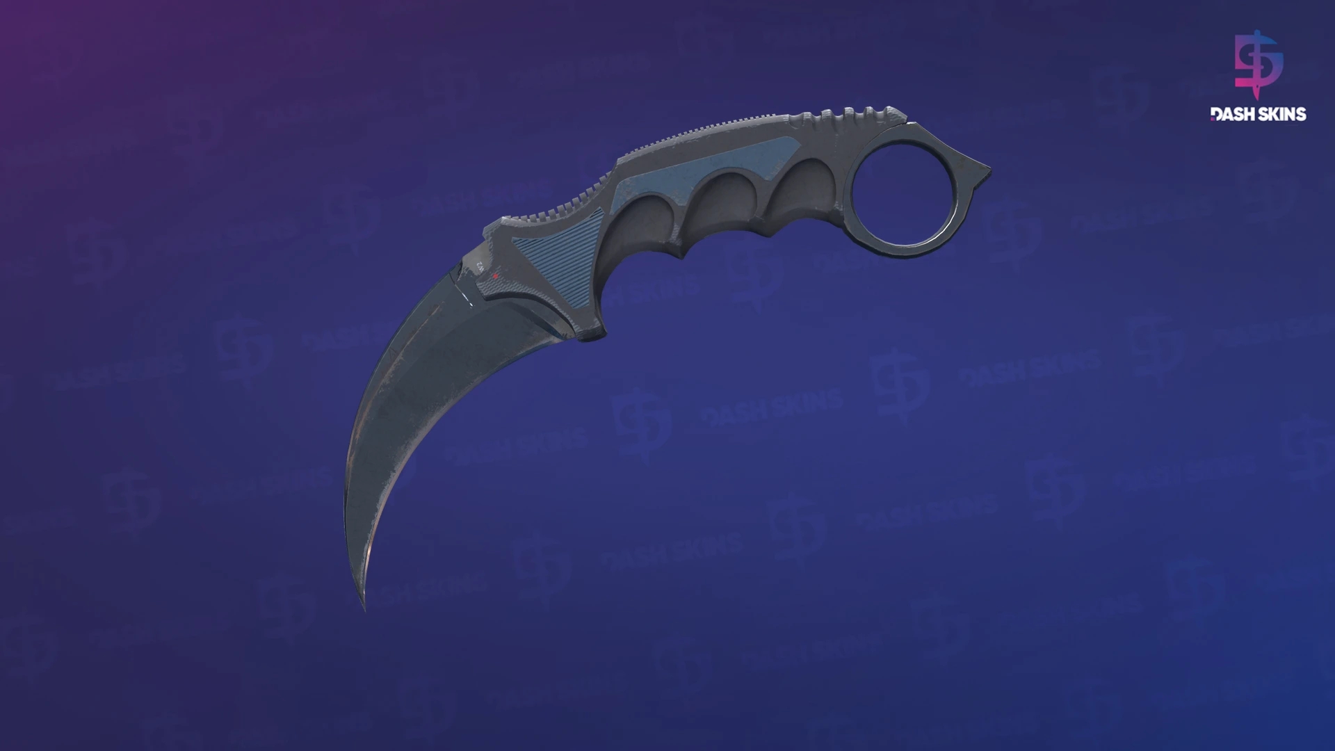 ★ Karambit | Night (Well-Worn) Screenshot Playside