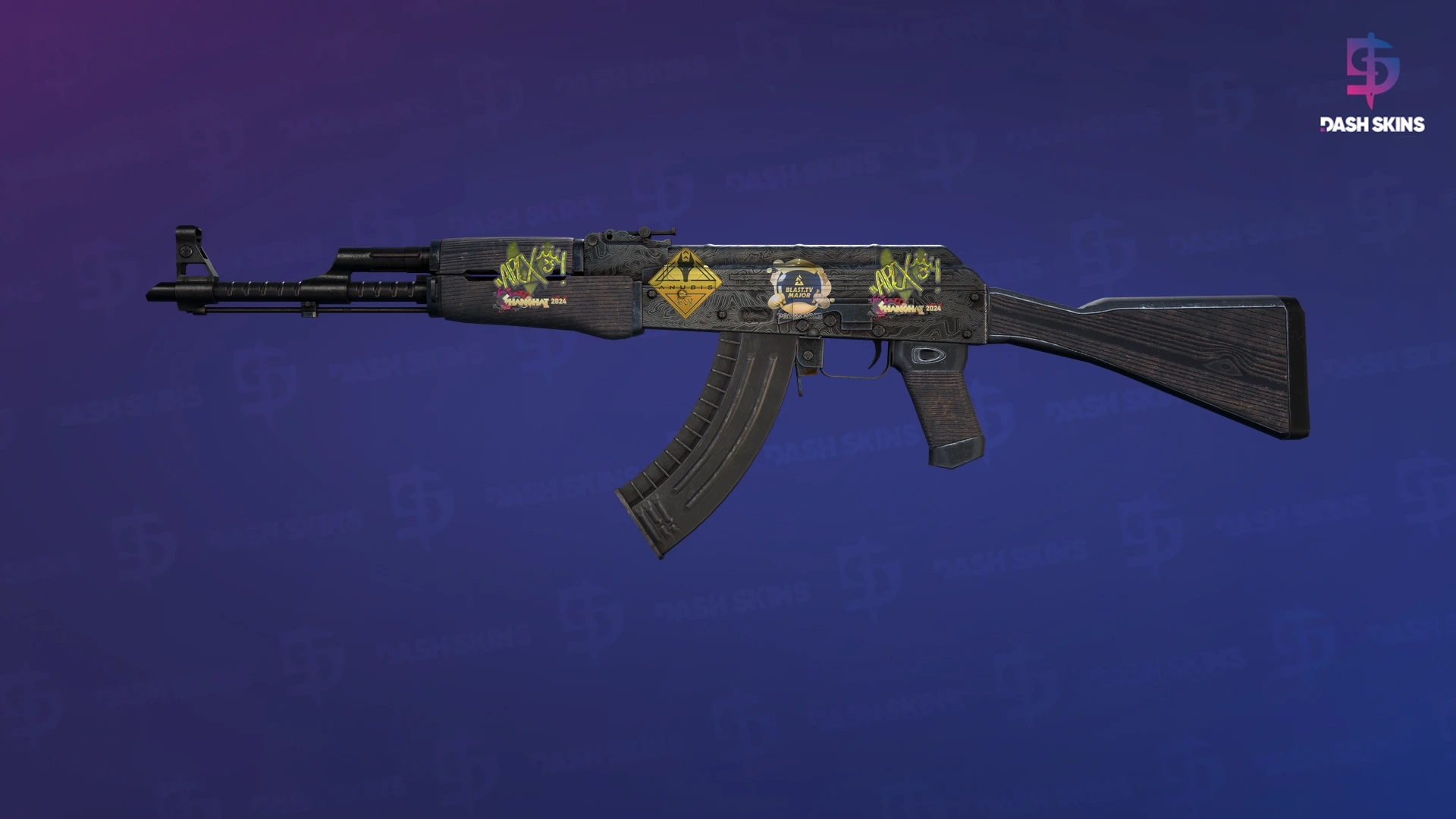 Souvenir AK-47 | Steel Delta (Field-Tested) Screenshot Playside