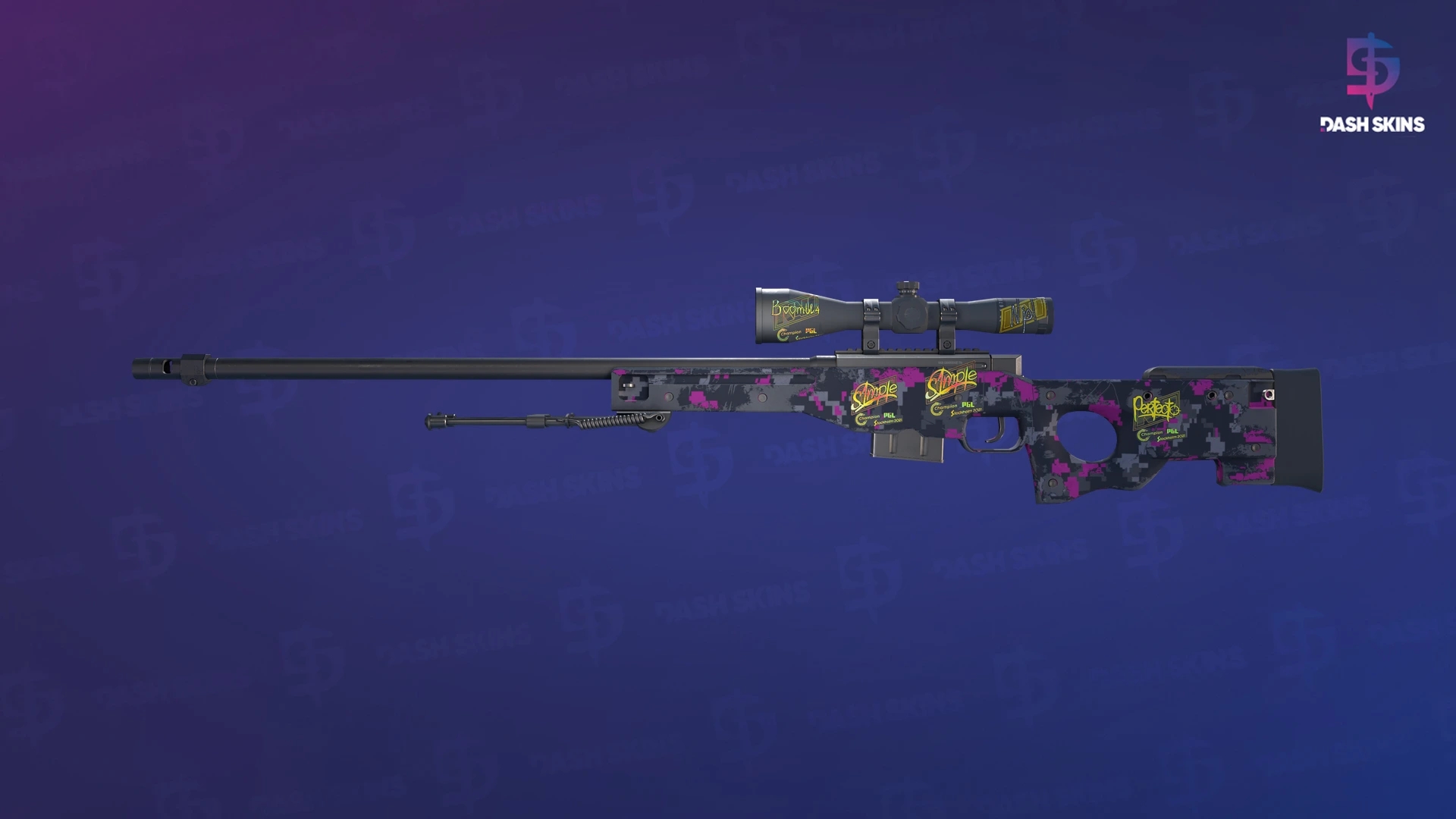 AWP | Pink DDPAT (Field-Tested) Screenshot Playside