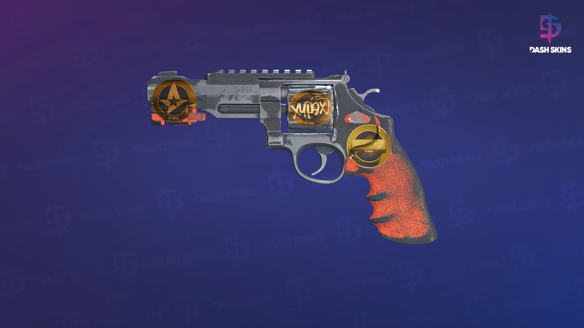 Souvenir R8 Revolver | Nitro (Battle-Scarred) Screenshot Playside