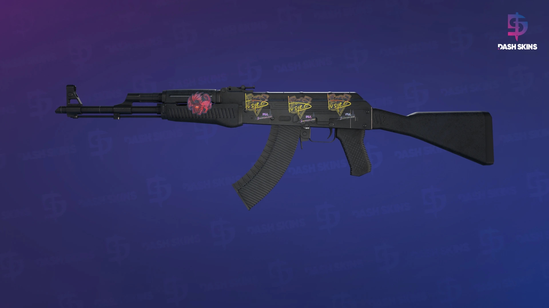 AK-47 | Slate (Battle-Scarred) Screenshot Playside