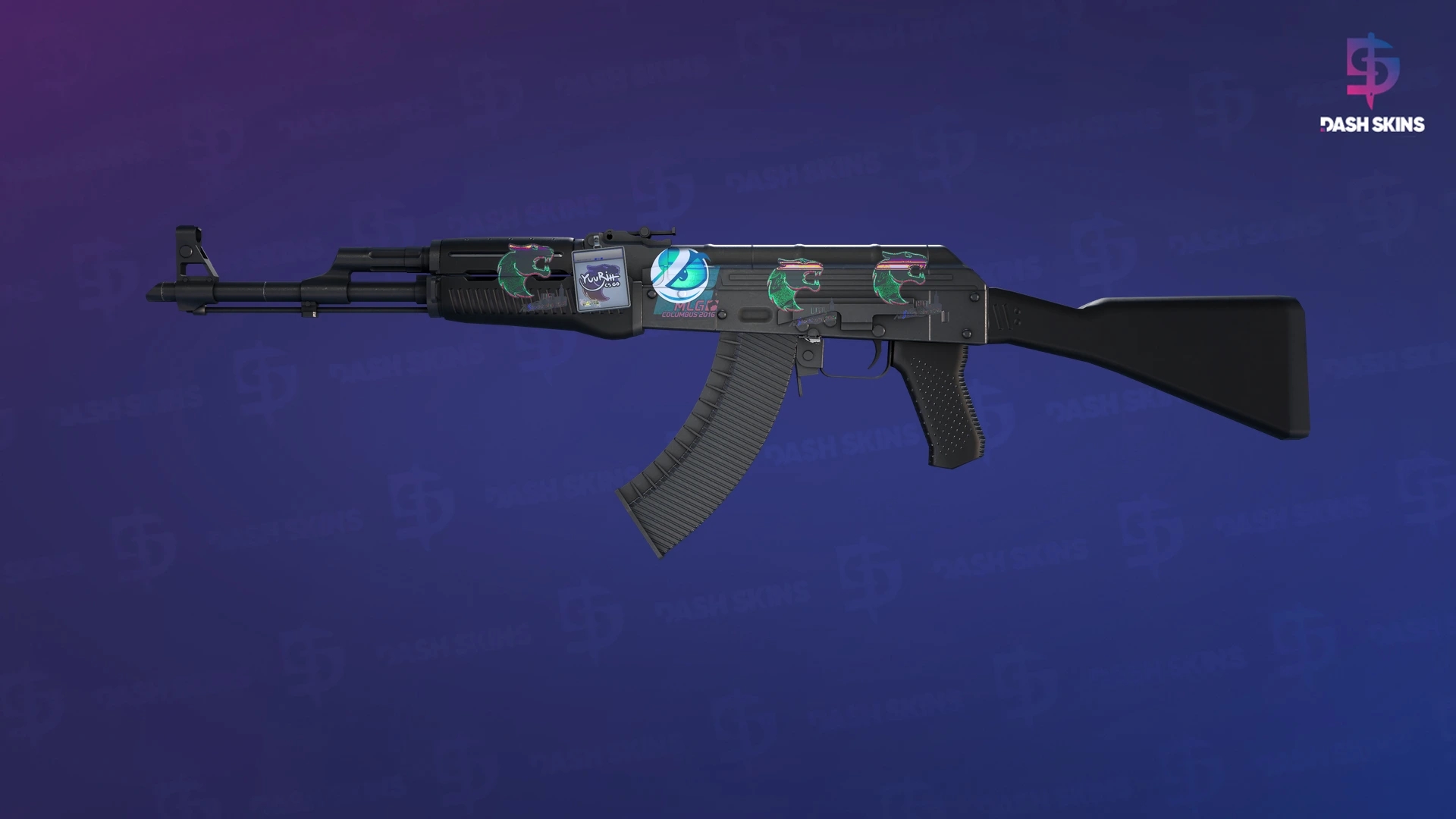 AK-47 | Slate (Minimal Wear) Screenshot Playside
