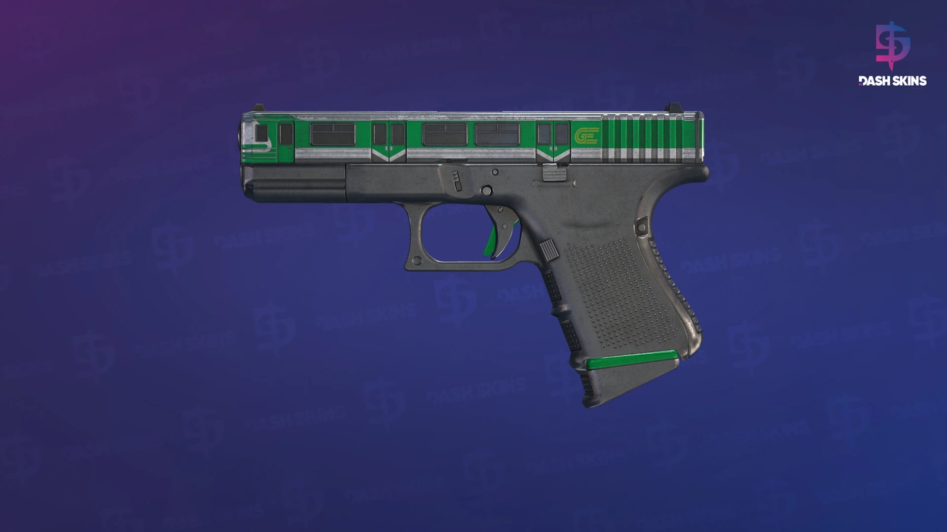 Glock-18 | Green Line (Field-Tested) Screenshot Playside