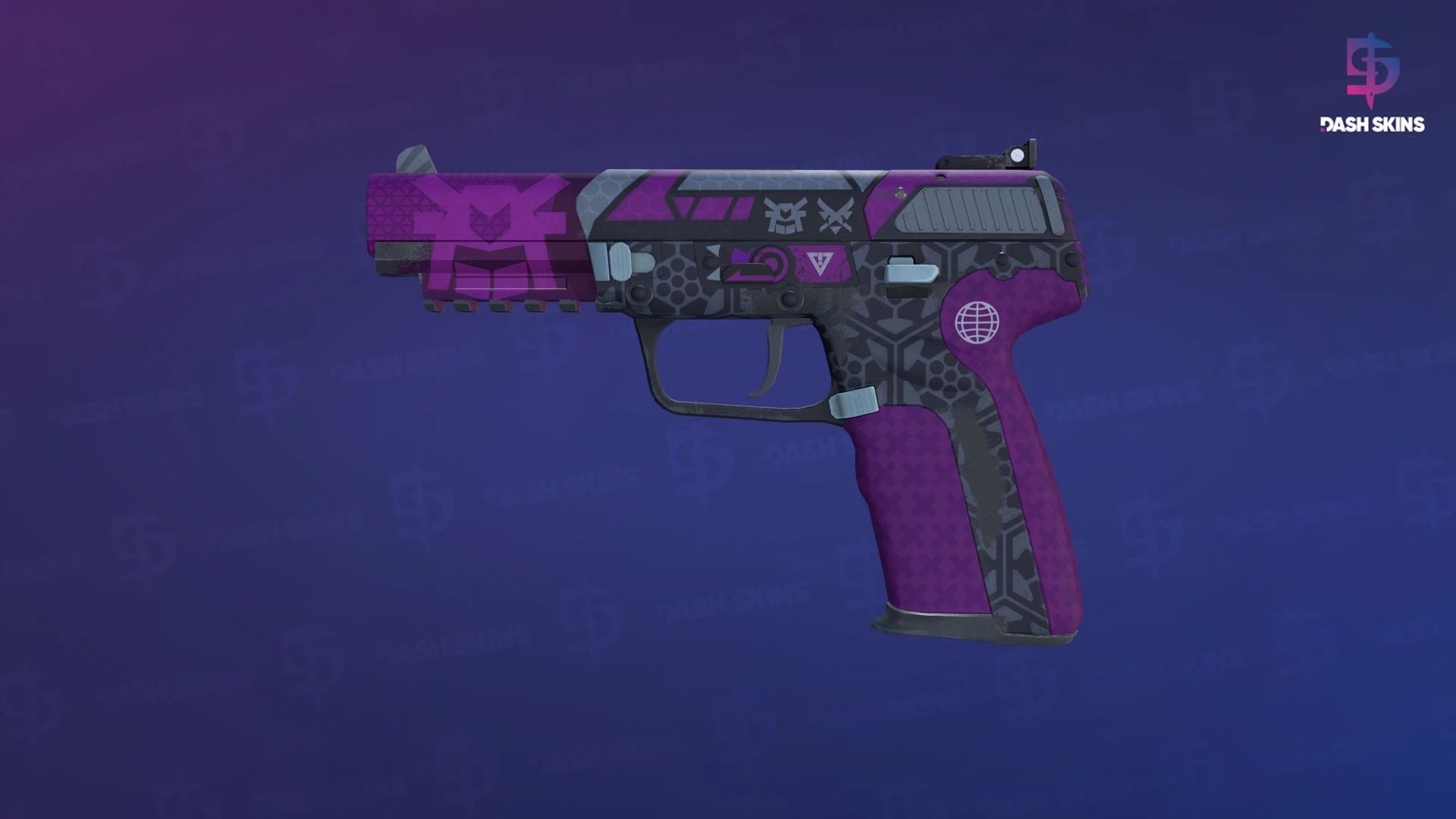 Five-SeveN | Violent Daimyo (Field-Tested) Screenshot Playside
