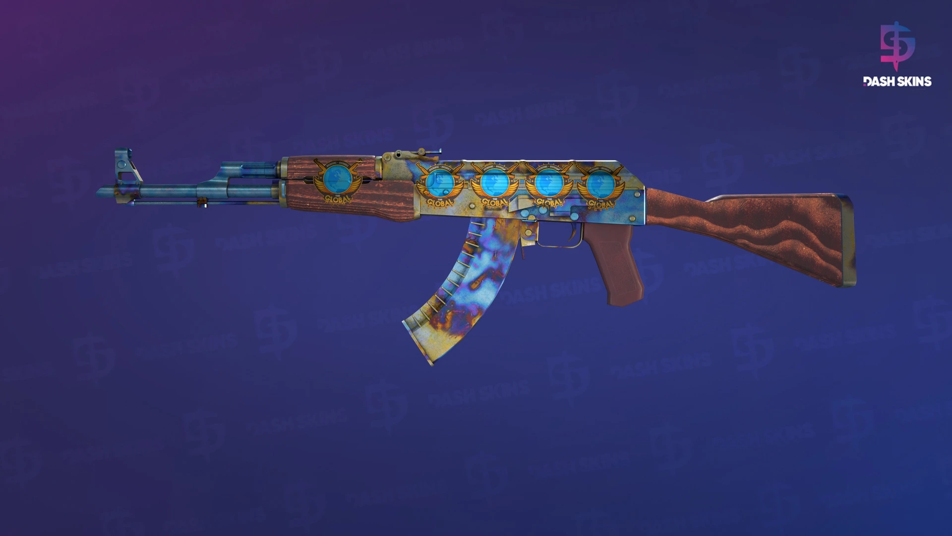 AK-47 | Case Hardened (Field-Tested) Screenshot Playside