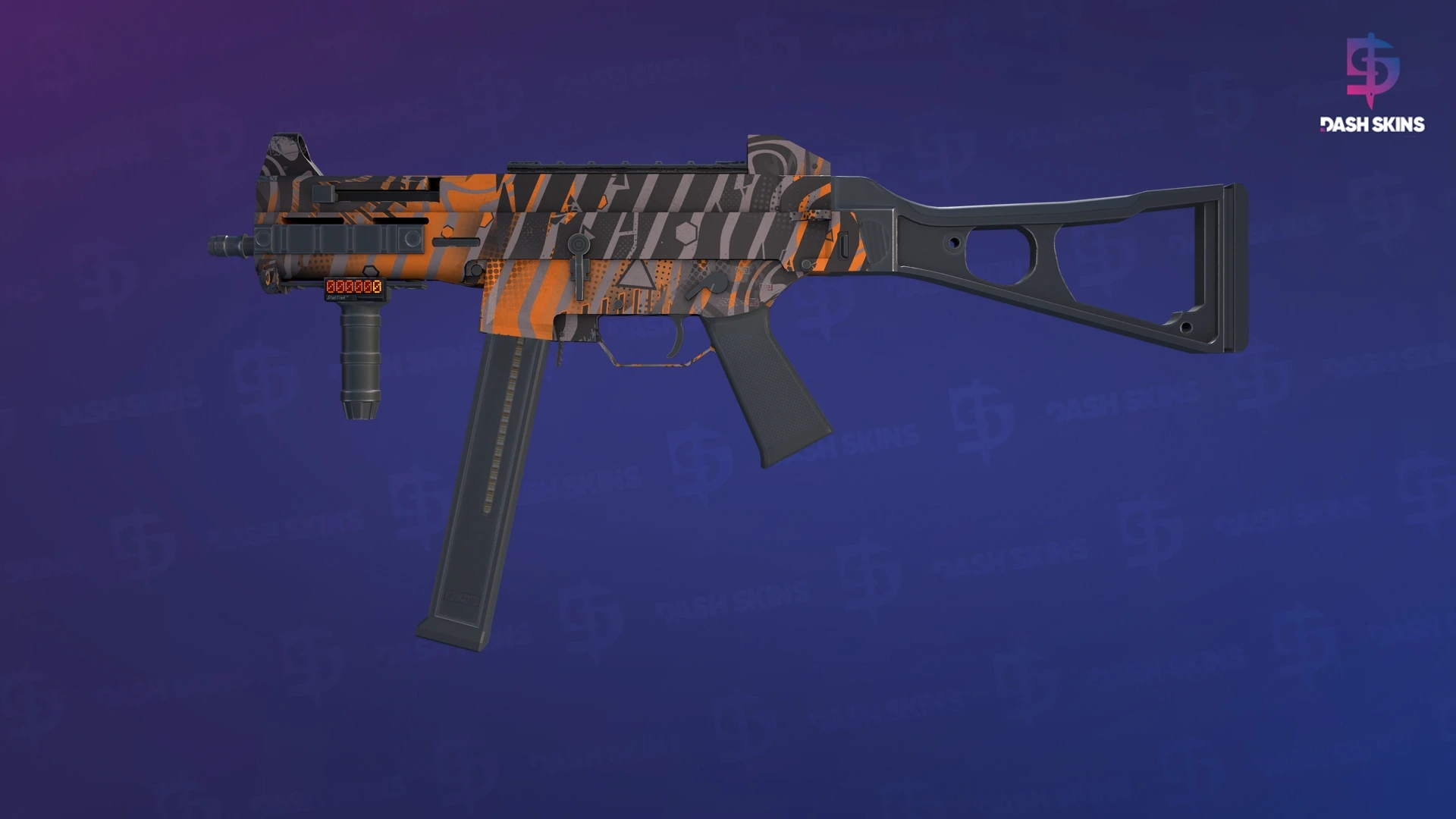 StatTrak™ UMP-45 | Oscillator (Minimal Wear) Screenshot Playside