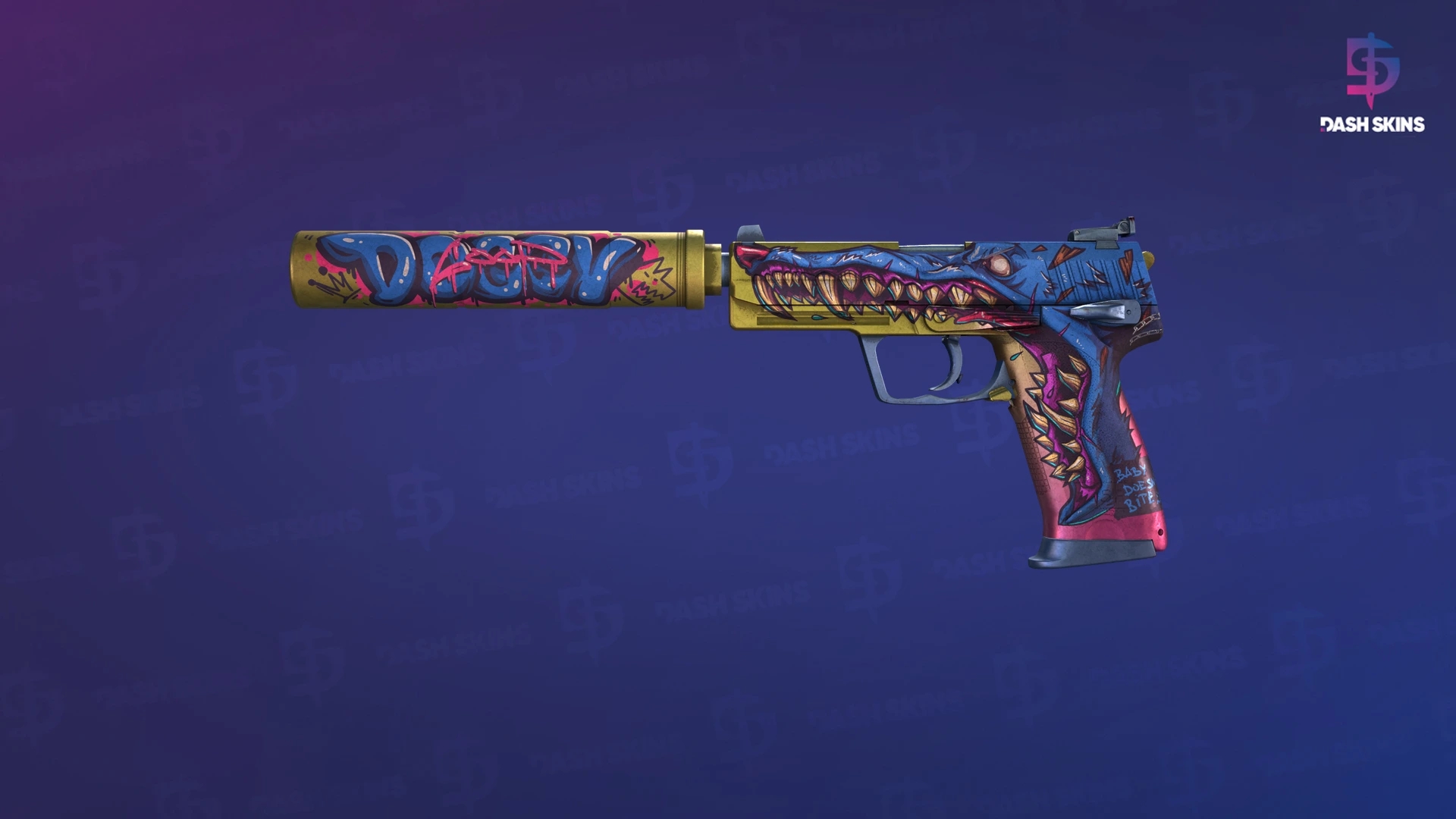 USP-S | Jawbreaker (Well-Worn) Screenshot Playside