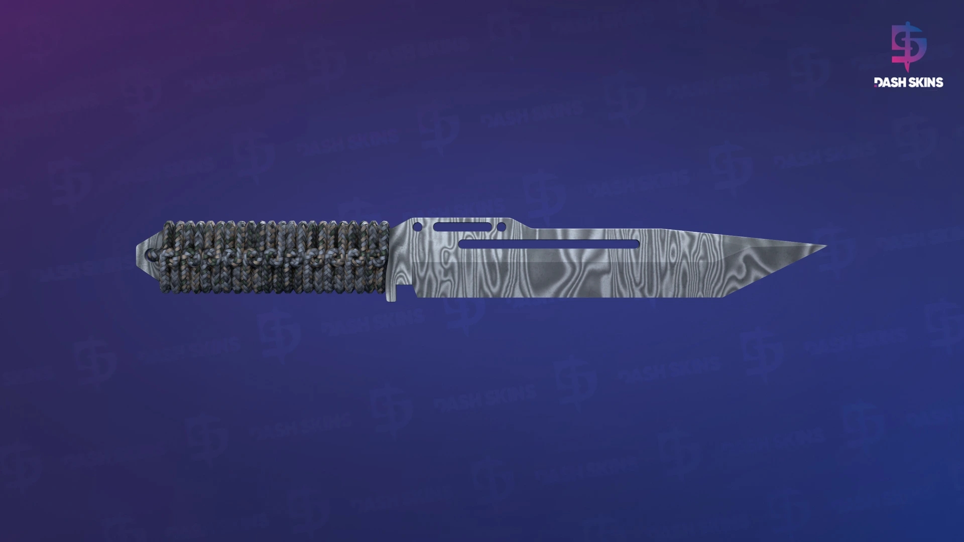 ★ Paracord Knife | Damascus Steel (Field-Tested) Screenshot Playside