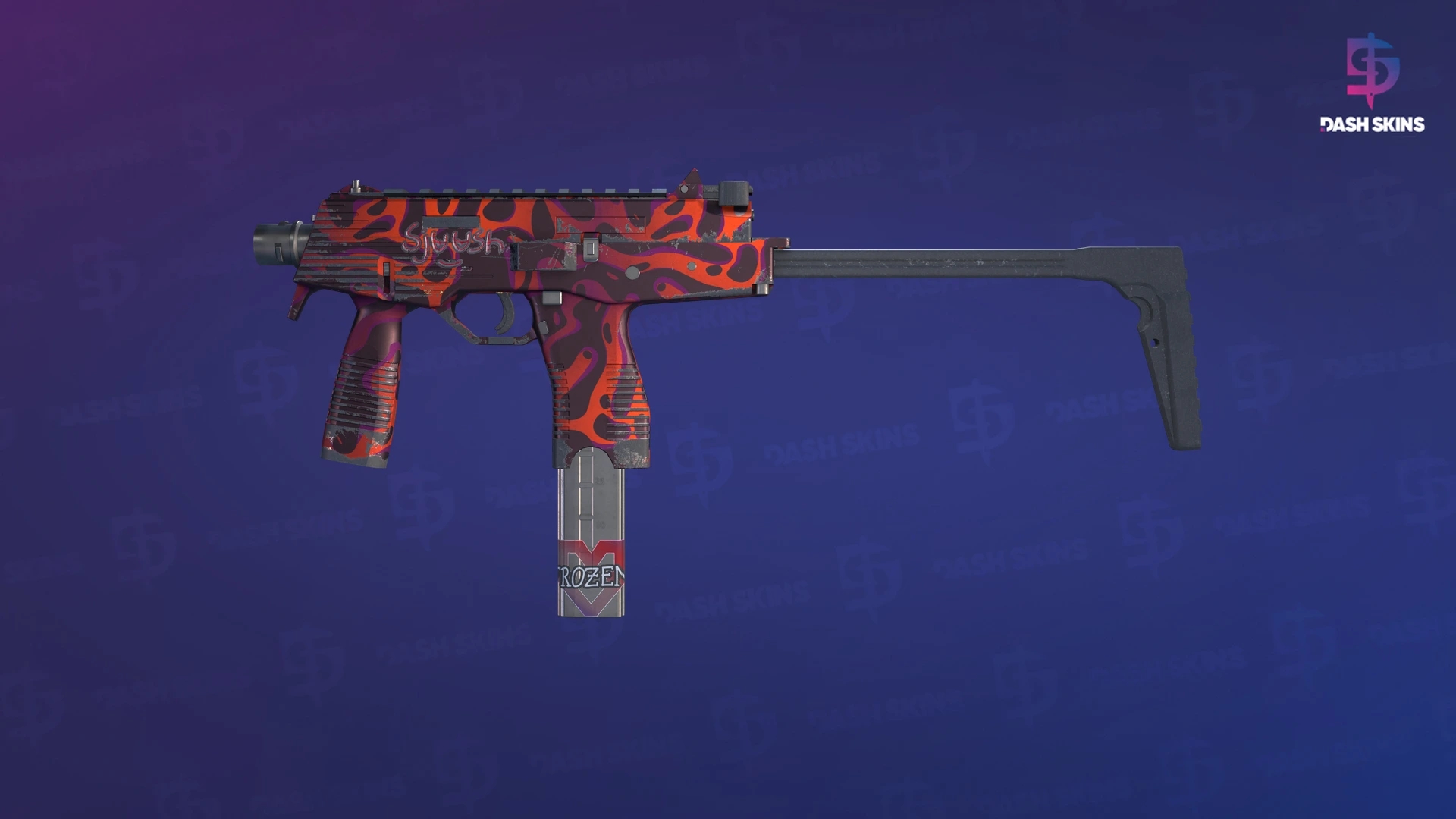 MP9 | Ruby Poison Dart (Field-Tested) Screenshot Playside