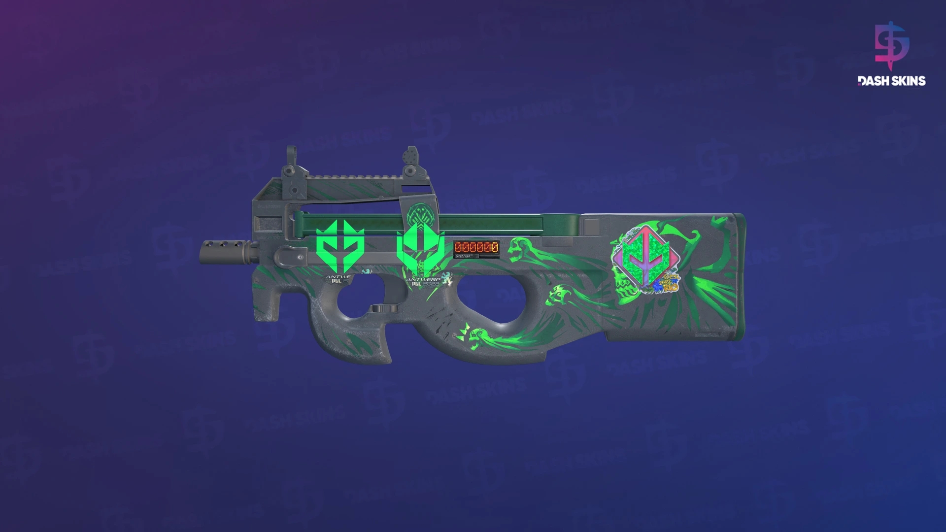 StatTrak™ P90 | Grim (Field-Tested) Screenshot Playside