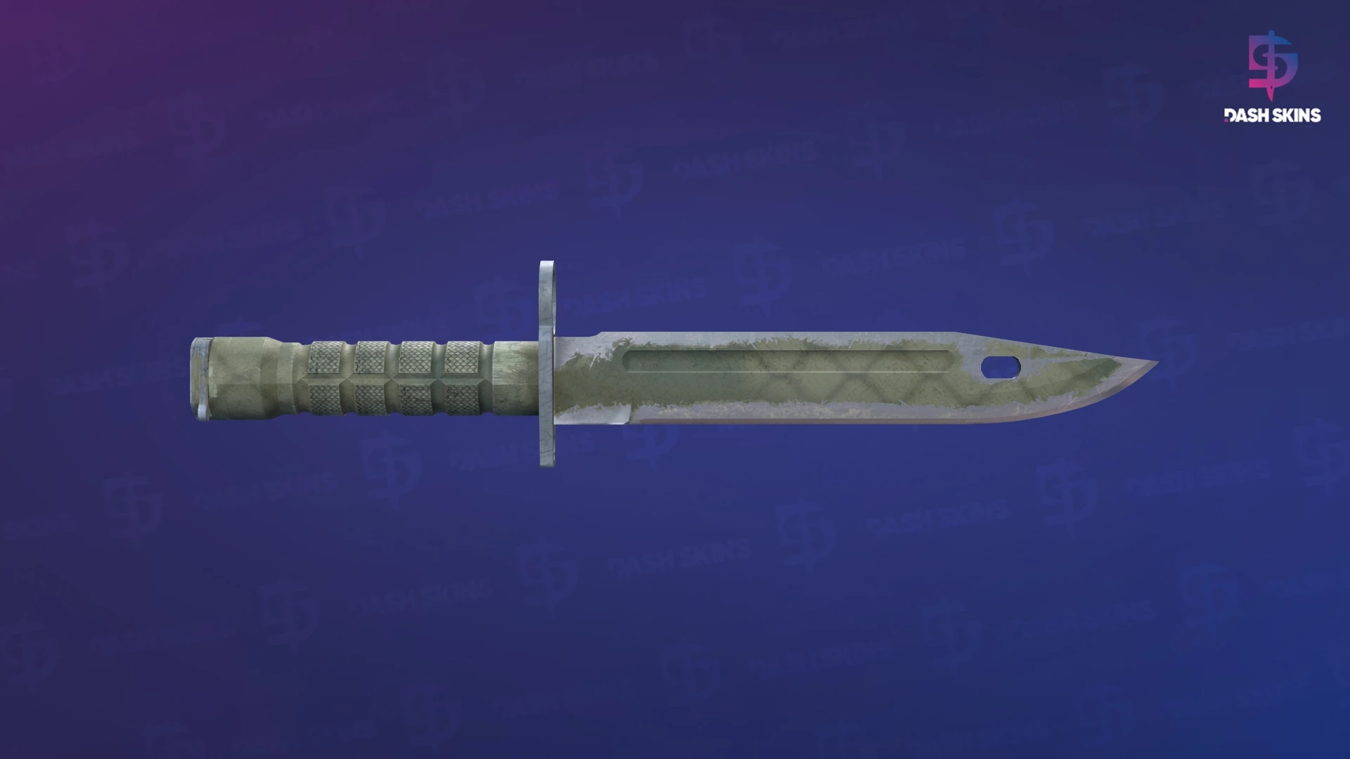 ★ Bayonet | Safari Mesh (Battle-Scarred) Screenshot Playside