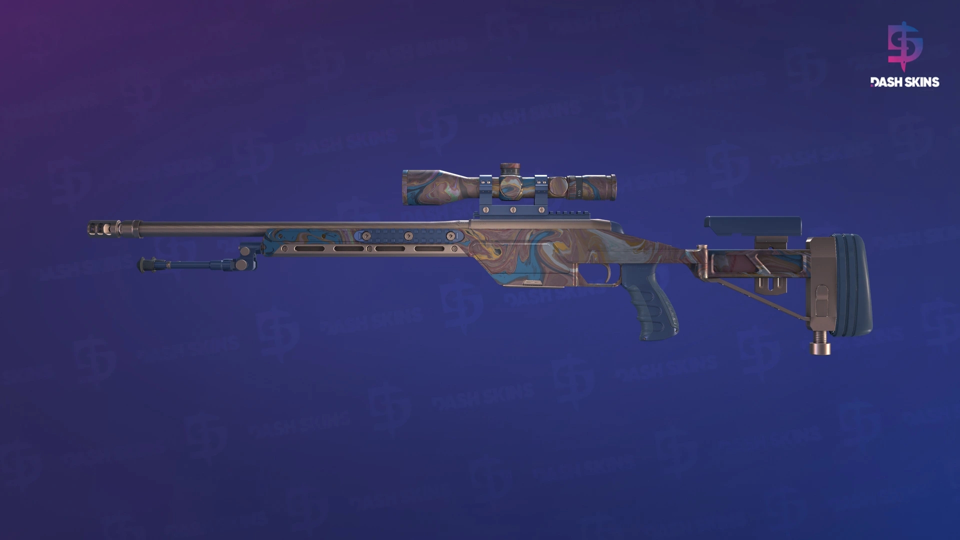 SSG 08 | Blush Pour (Factory New) Screenshot Playside