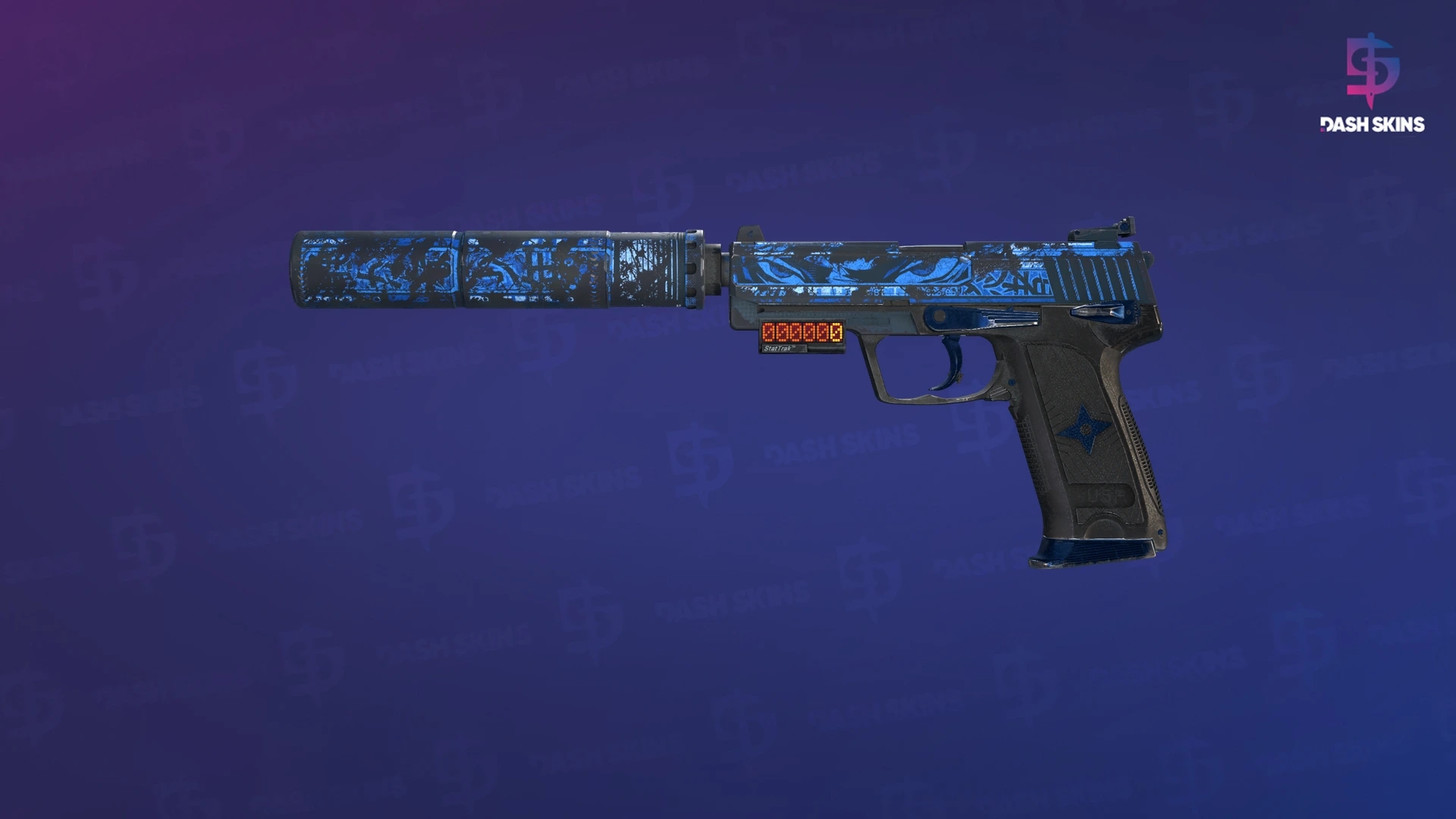 StatTrak™ USP-S | Silent Shot (Battle-Scarred) Screenshot Playside