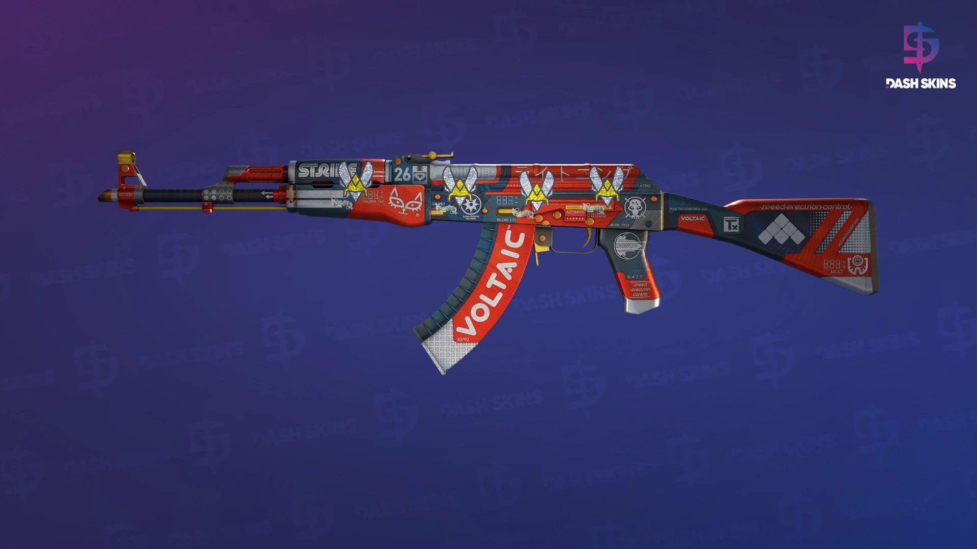 AK-47 | Bloodsport (Field-Tested) Screenshot Playside