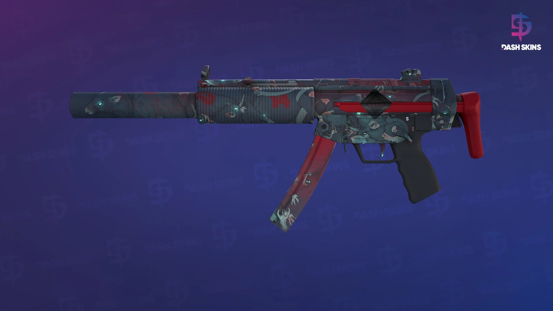 Souvenir MP5-SD | Lab Rats (Minimal Wear) Screenshot Playside